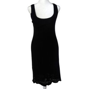 Elegant Black Sleeveless Dress size s